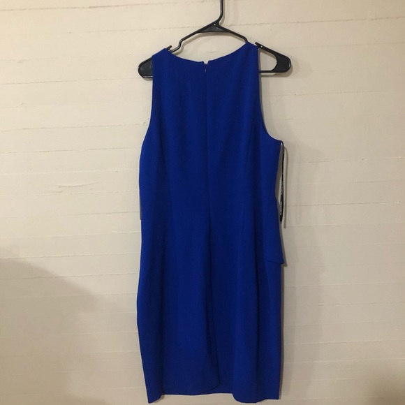 NWT Vince Camuto Side Ruffle Sheath Dress SZ 16 - Picture 8 of 9